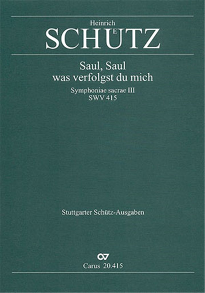 Saul, was verfolgst du mich